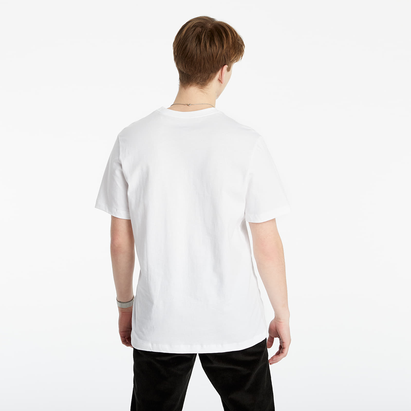 Pólók Nike Sportswear Tee Icon Nike Block White/ Black