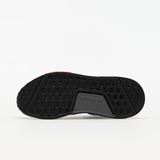 Adidas nmd r1 mens store core black solar red
