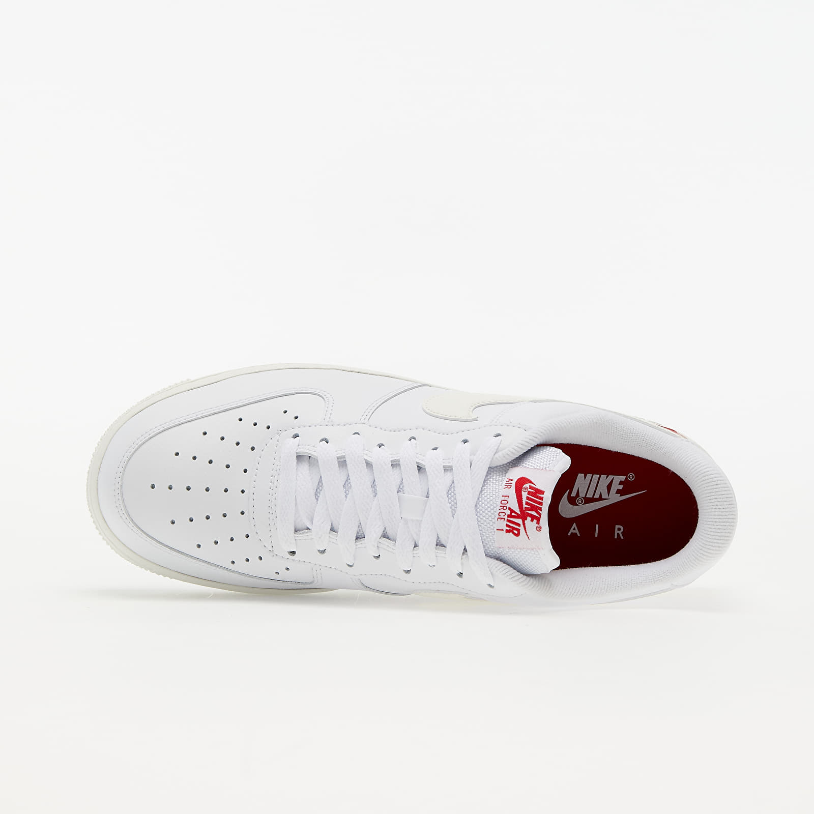 Herren Sneaker und Schuhe Nike Air Force 1 White/ Sail-University Red