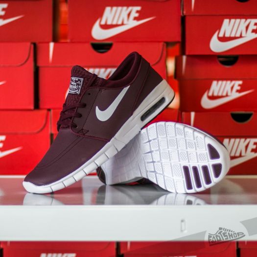 Chaussures et baskets homme Stefan Janoski Max L Night Maroon White Footshop