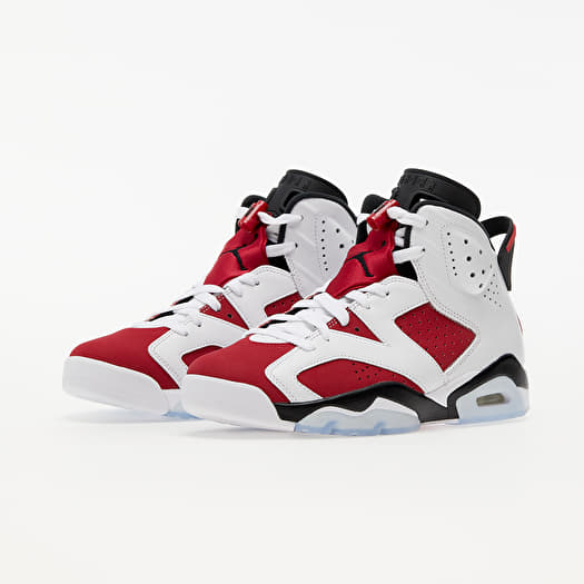 Jordan 6 retro rojo con blanco clearance