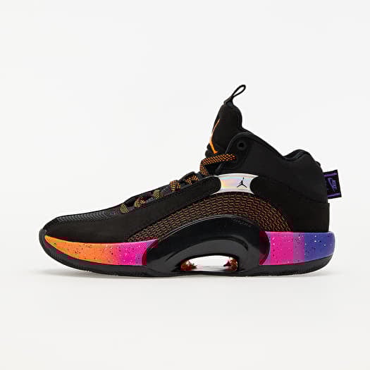 Men s shoes Air Jordan XXXV Black Total Orange Hyper Grape Footshop