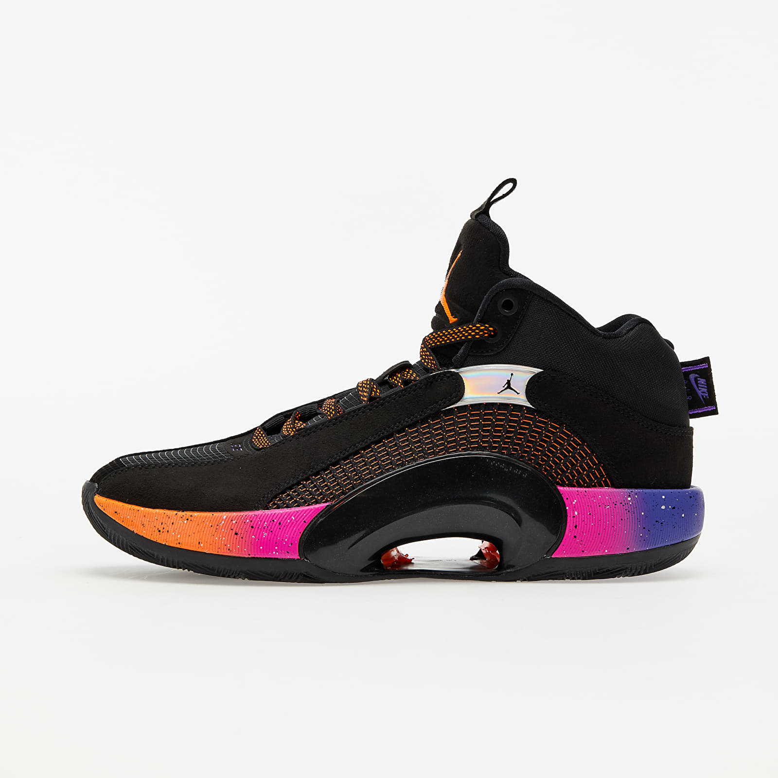 Pánské tenisky a boty Air Jordan XXXV Black/ Total Orange-Hyper Grape