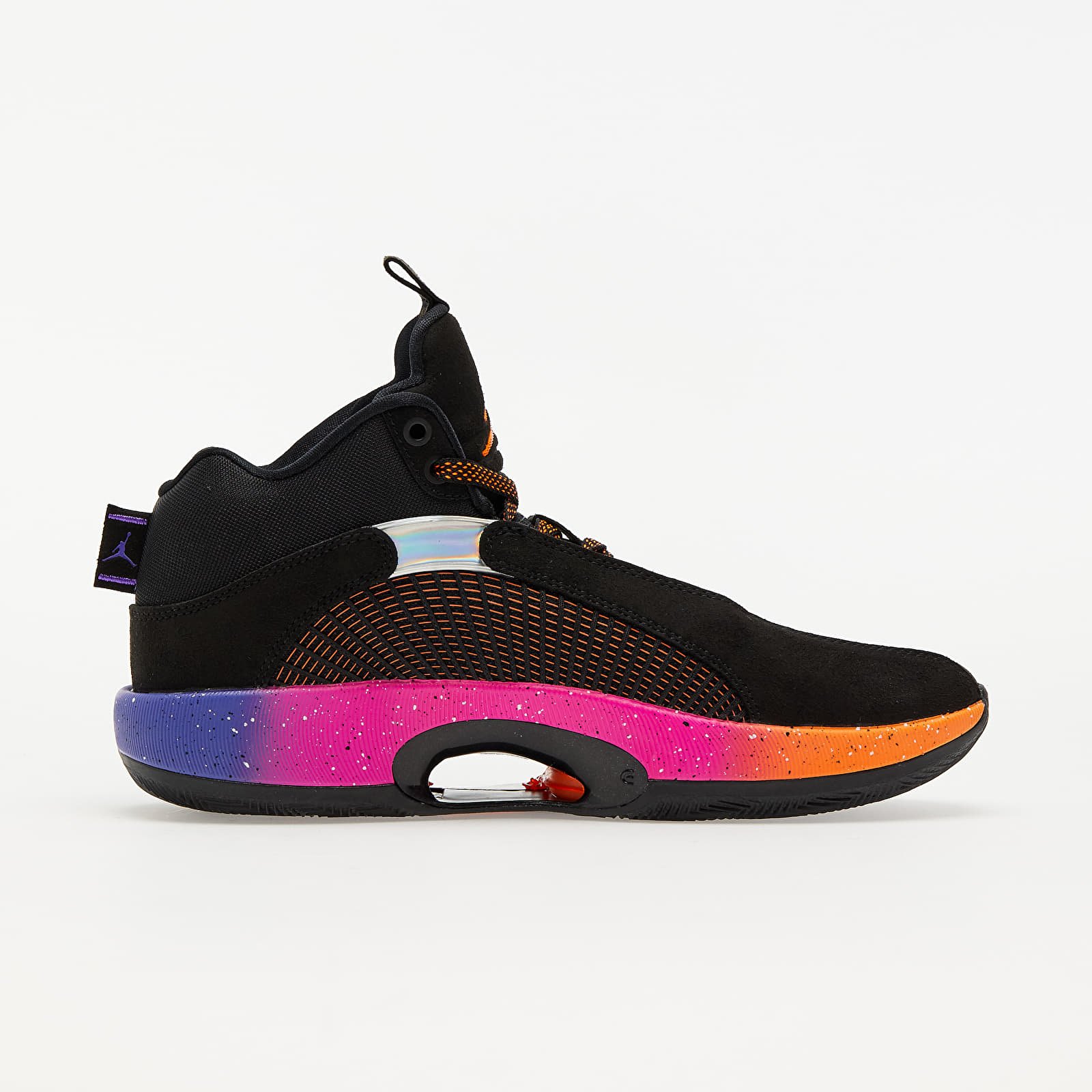 Pánské tenisky a boty Air Jordan XXXV Black/ Total Orange-Hyper Grape