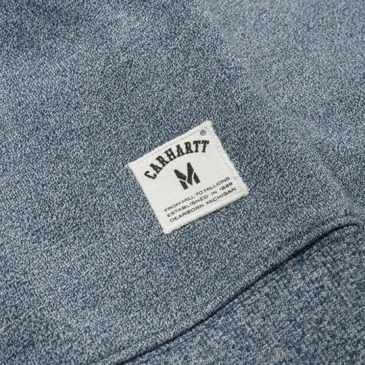 Sudaderas y sueteres Carhartt WIP Holbrook LT Sweatshirt Blue Noise Heather Footshop