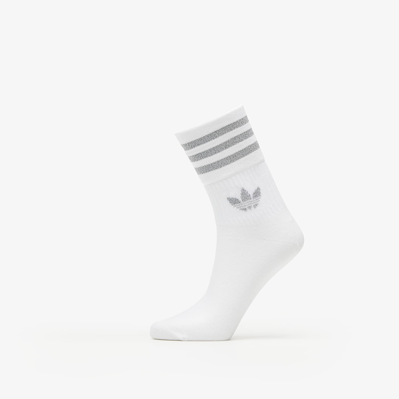 Ponožky adidas 2-Pack Crew Socks White/ Reflective Silver