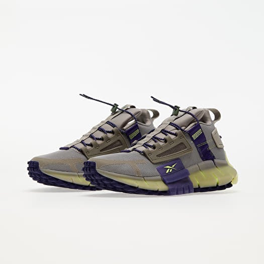 Men s shoes Reebok Zig Kinetica Edge Bou Grey Trek Grey Dark Orchid Footshop