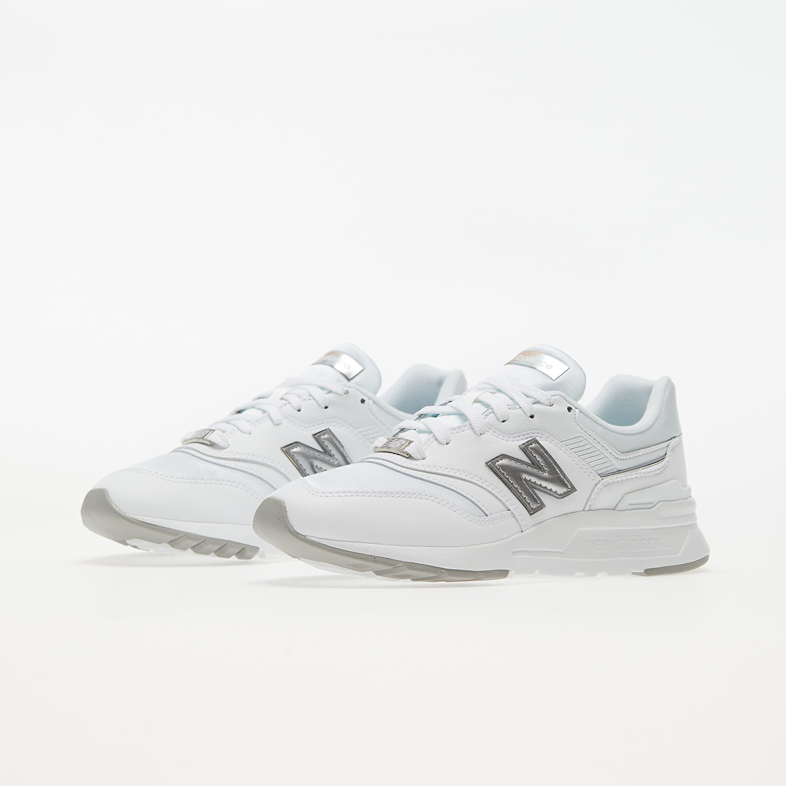 New balance 997h white silver store