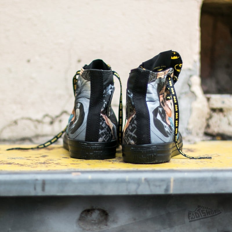 Leather sales batman converse