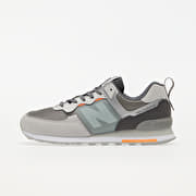 New Balance 574 Grey/ White/ Orange