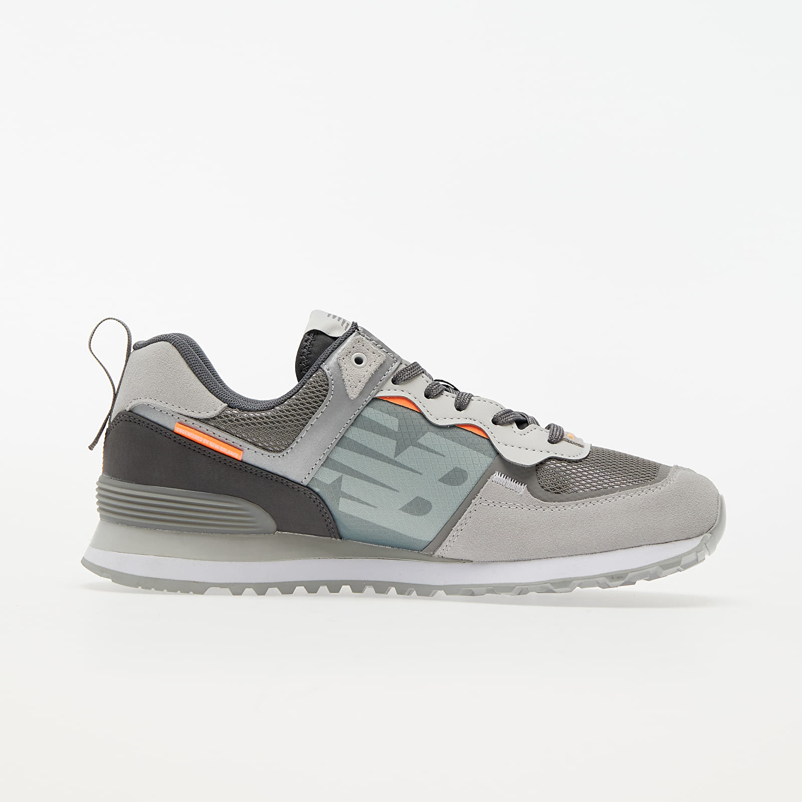 Moški čevlji New Balance 574 Grey/ White/ Orange