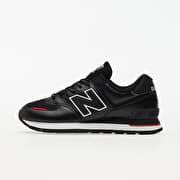 New Balance 574 Black/ Red