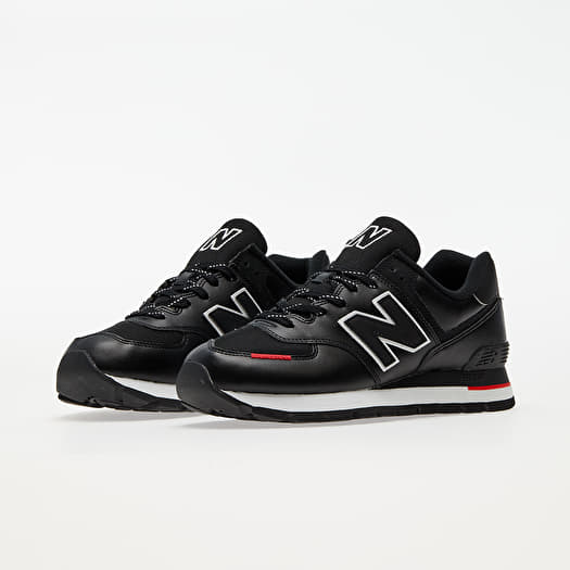 New balance ml574 d black red top