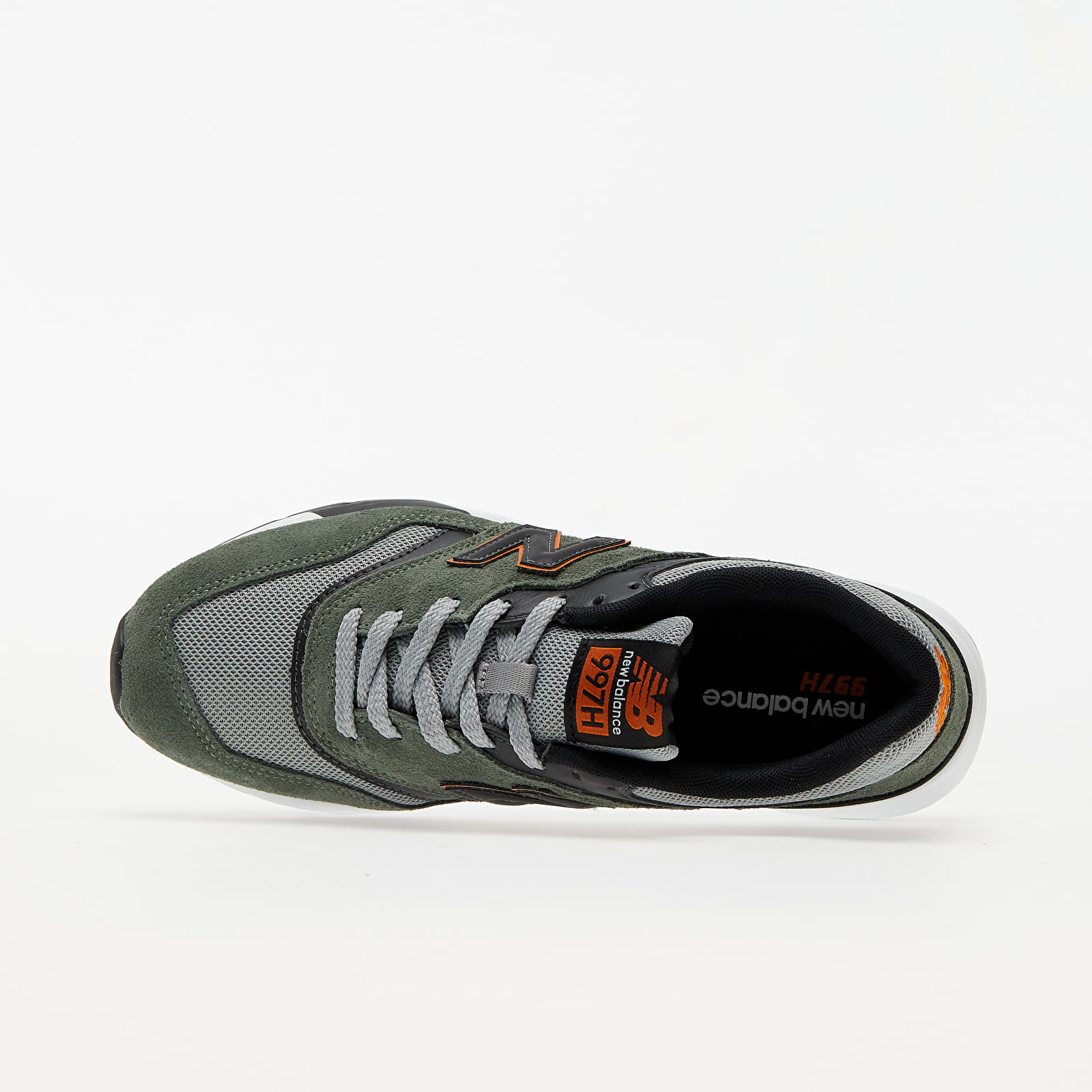 New balance 997 black green top