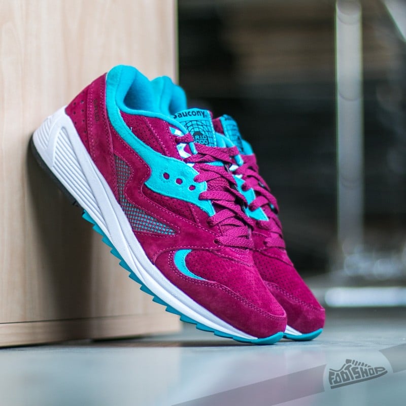 Saucony grid cheap mens pink