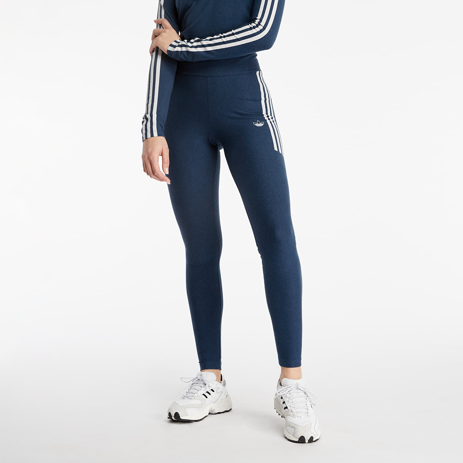 Navy store adidas tights