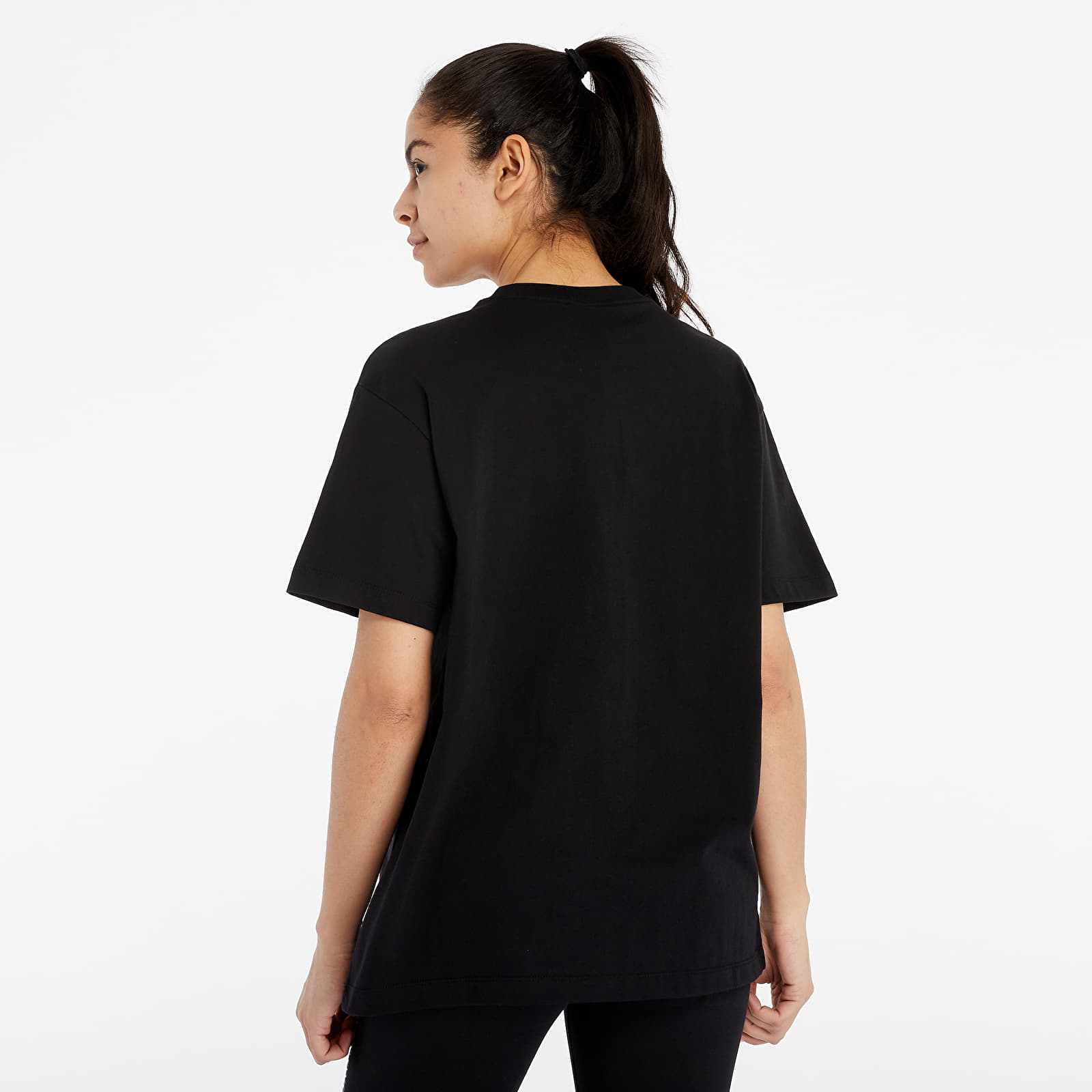 T-shirts Nike Sportswear Essential Boyfriend Top Black/ White