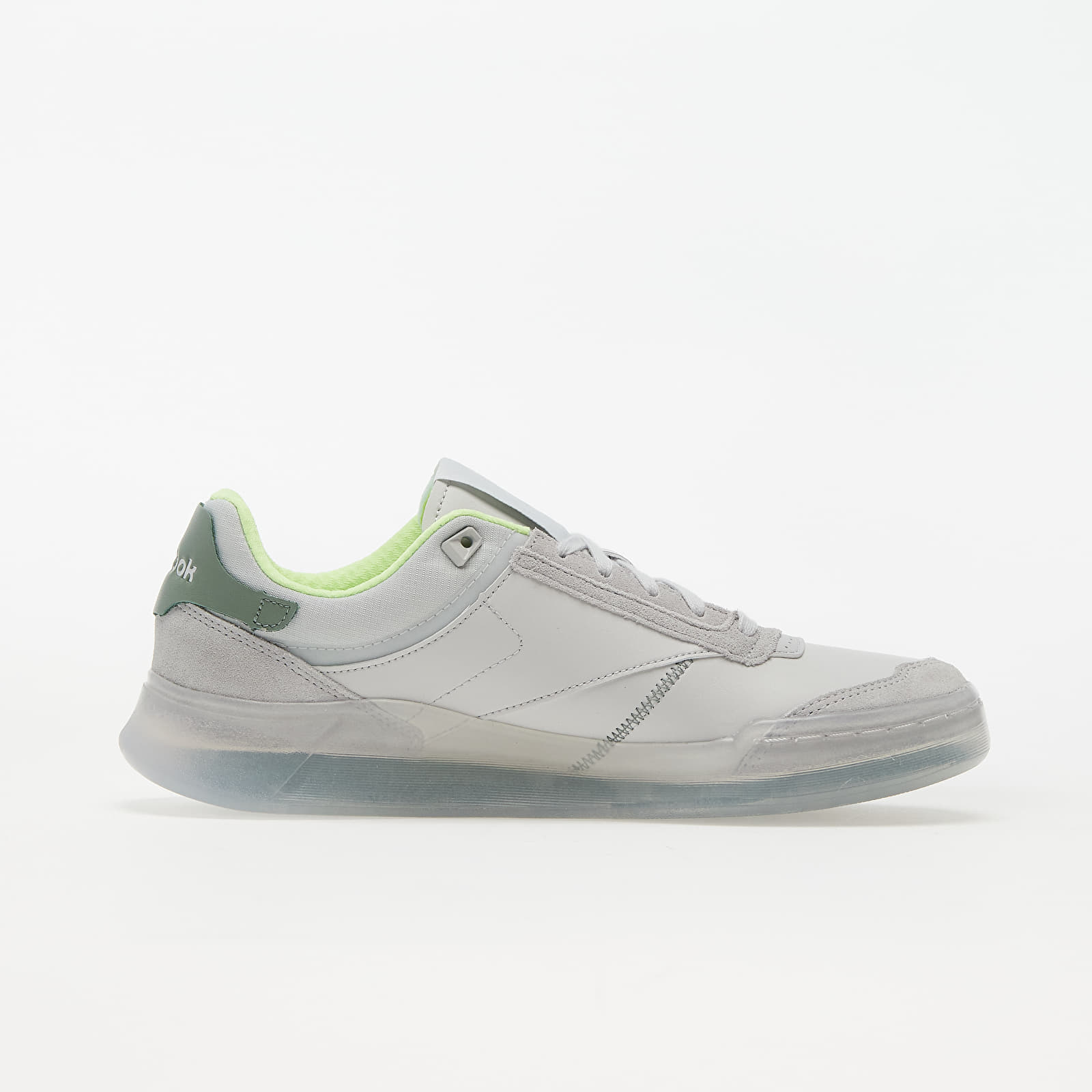 Herenschoenen Reebok Club C Legacy Pure Grey 2/ Hard Green/ Energy Glow