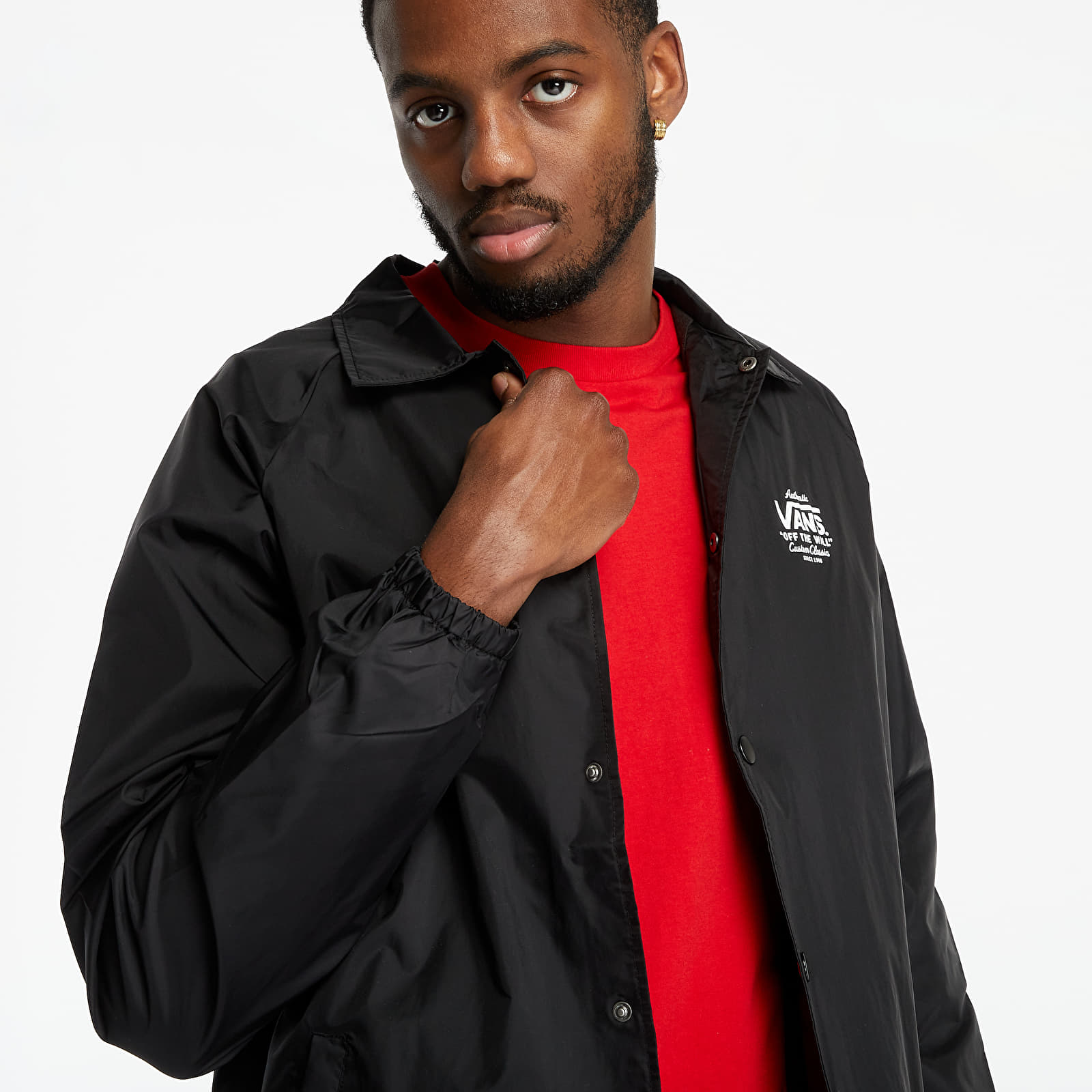 Jackets Vans Torrey Jacket Black-White