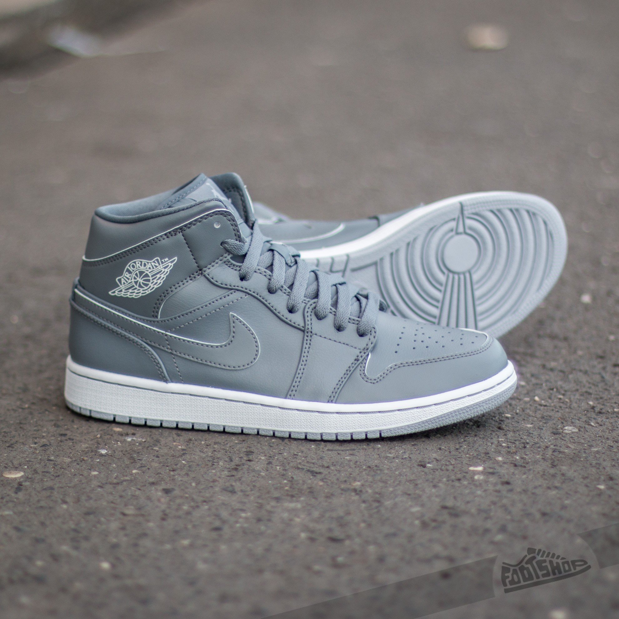 Jordan 1 mid deals cool grey