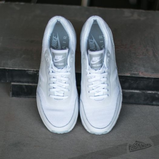 Nike air max 1 ultra essential triple white best sale
