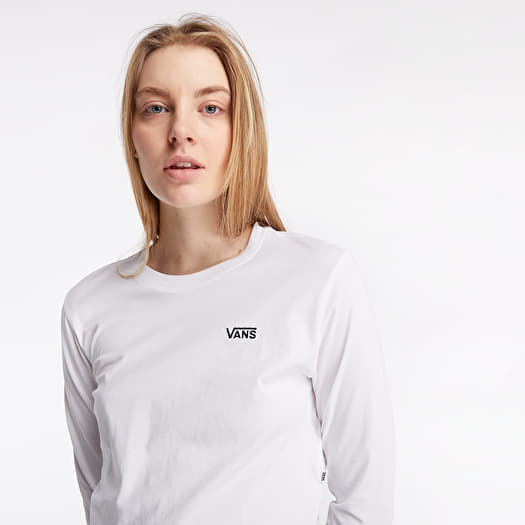 T shirt Vans Junior V Long Sleeve Tee Crop