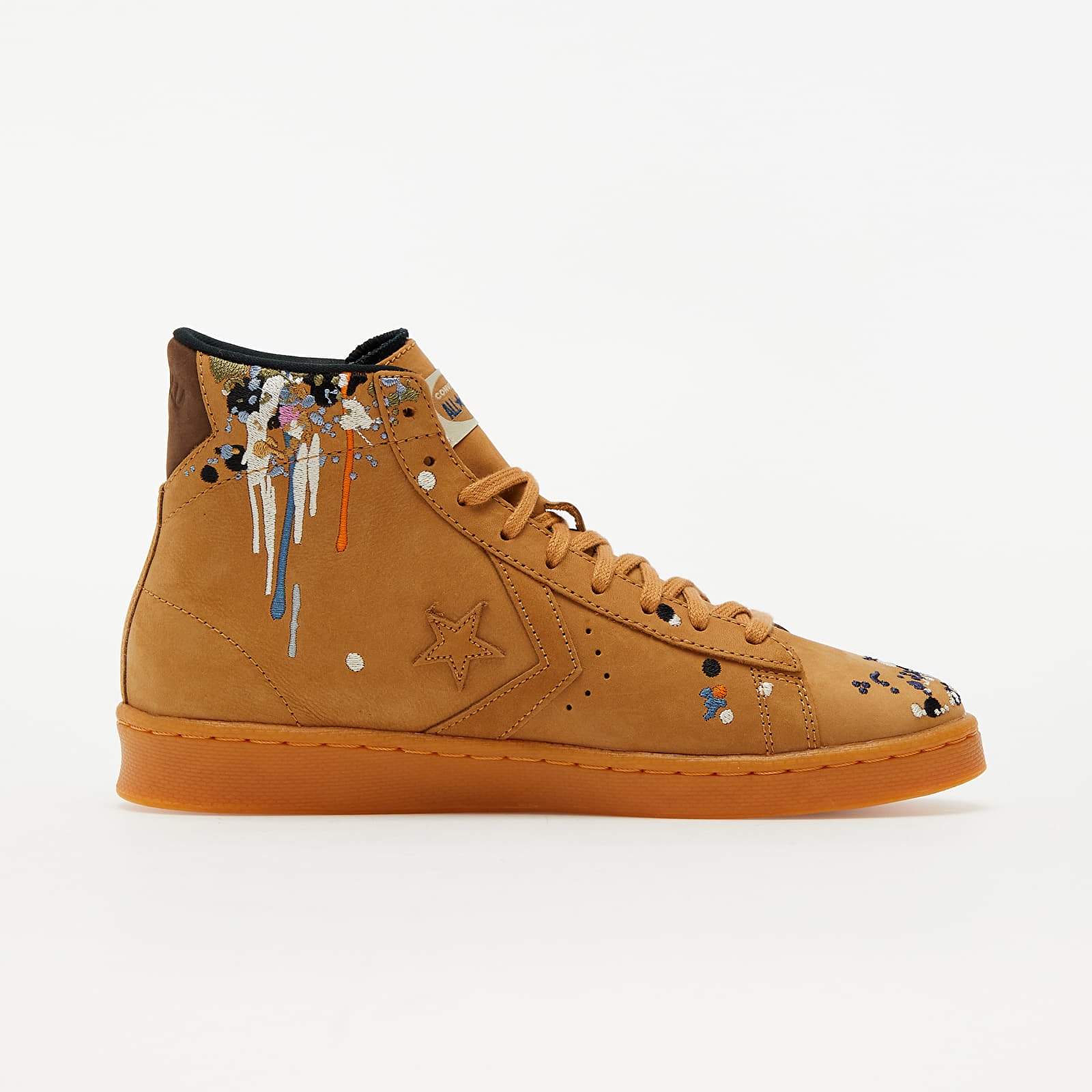 Buty męskie Converse x Bandulu Pro Leather Mid Flux/ Gum Light Honey/ Brown