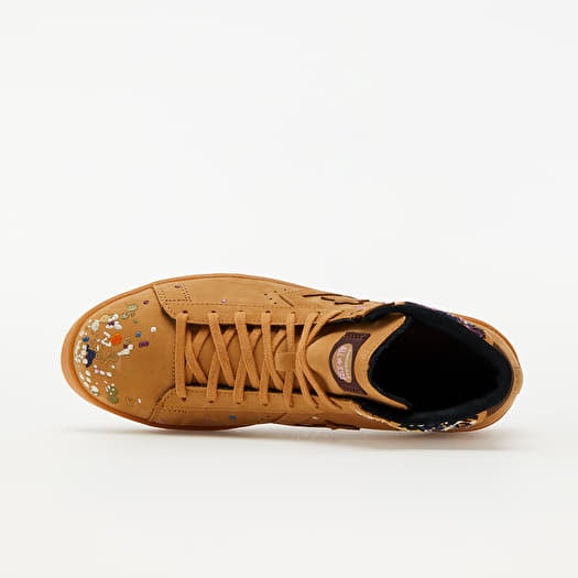 Men s shoes Converse x Bandulu Pro Leather Mid Flux Gum Light Honey Brown Footshop