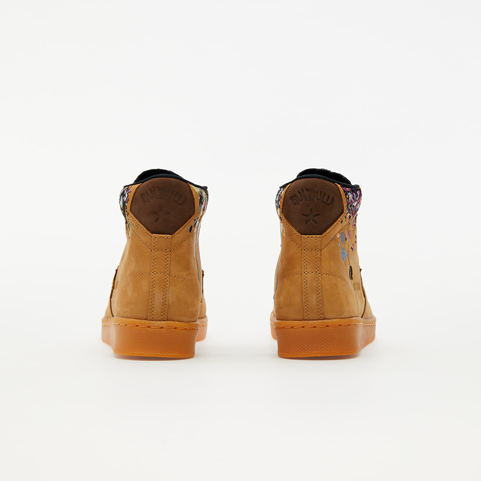 Buty męskie Converse x Bandulu Pro Leather Mid Flux/ Gum Light Honey/ Brown