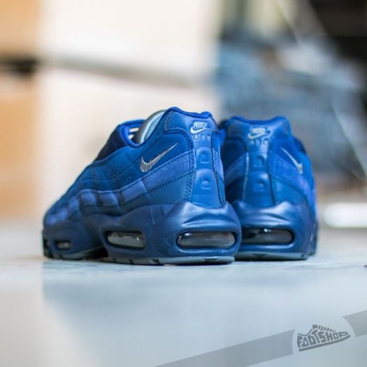 Manner Nike Air Max 95 Essential Loyal Blue Dark Grey Light Bone Footshop