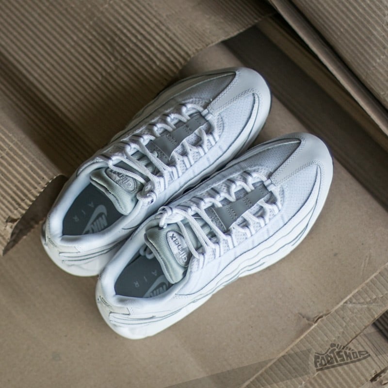 Buty męskie Nike Air Max 95 Essential White/ Wolf Grey - Obsidian 