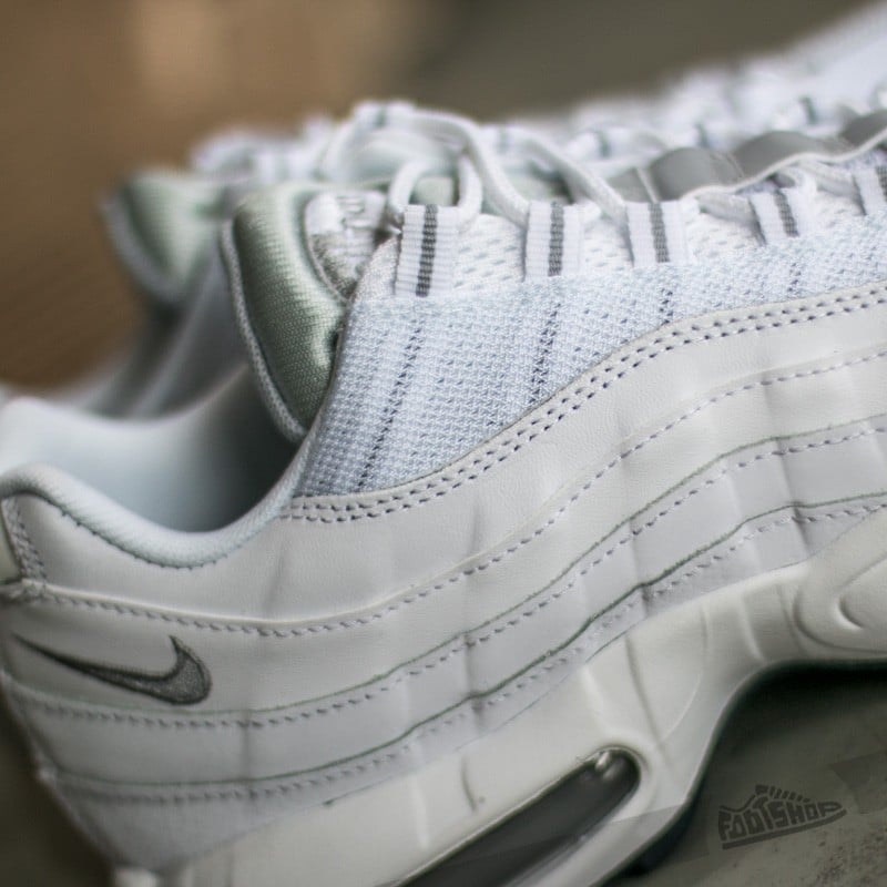 Buty męskie Nike Air Max 95 Essential White/ Wolf Grey - Obsidian 
