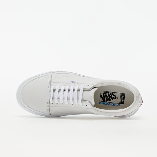 Vans vault old skool lx vlt white leather top