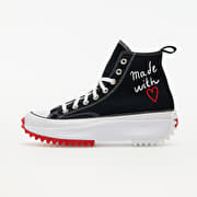 Converse Run Star Hike Hi Black/ White/ University Red