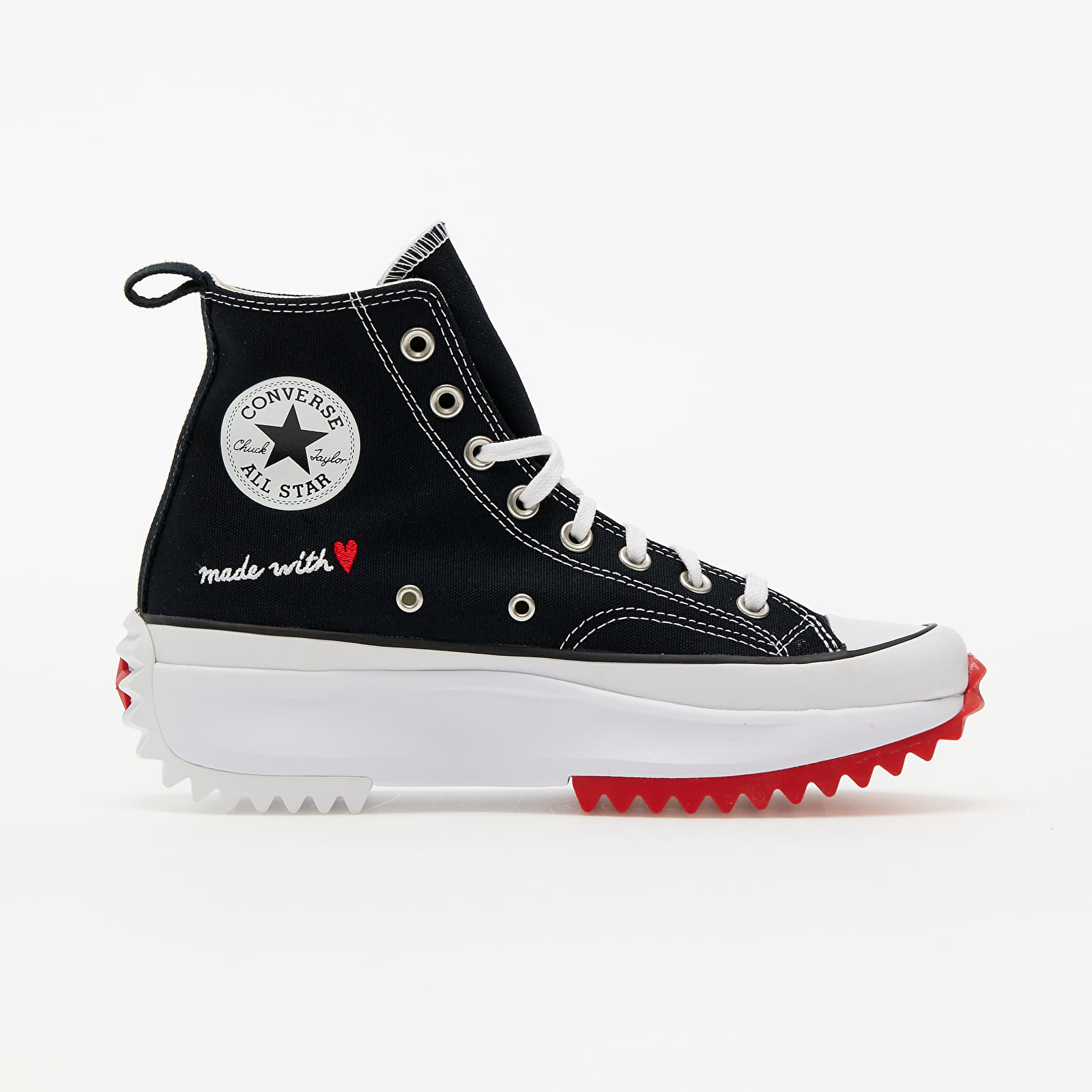 Women's shoes Converse Run Star Hike Hi Black/ White/ University Red