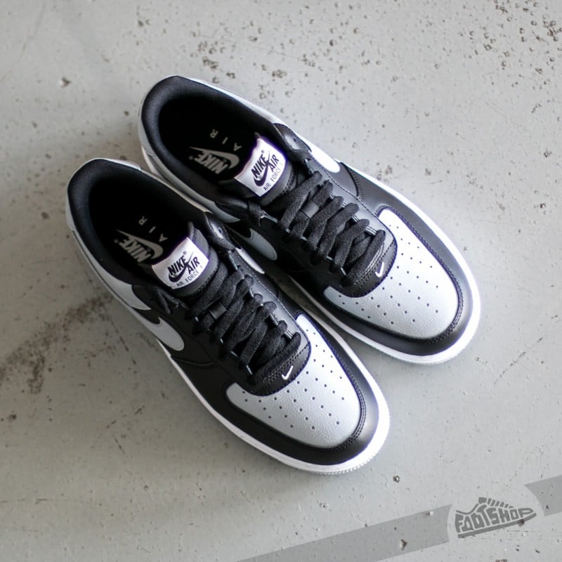 Vyriška avalynė Nike Air Force 1 Black/ Wolf Grey - White