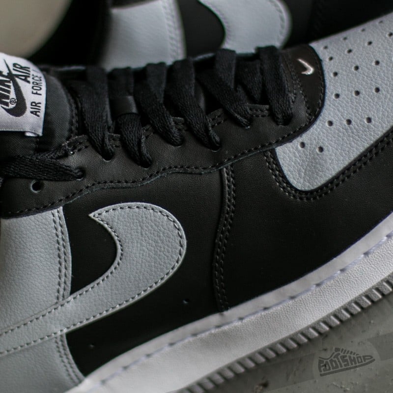 Vyriška avalynė Nike Air Force 1 Black/ Wolf Grey - White