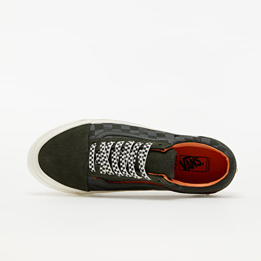 Chaussures et baskets homme Vans Vault OG Old Skool LX Yoshida Co Porter Green Orange Footshop