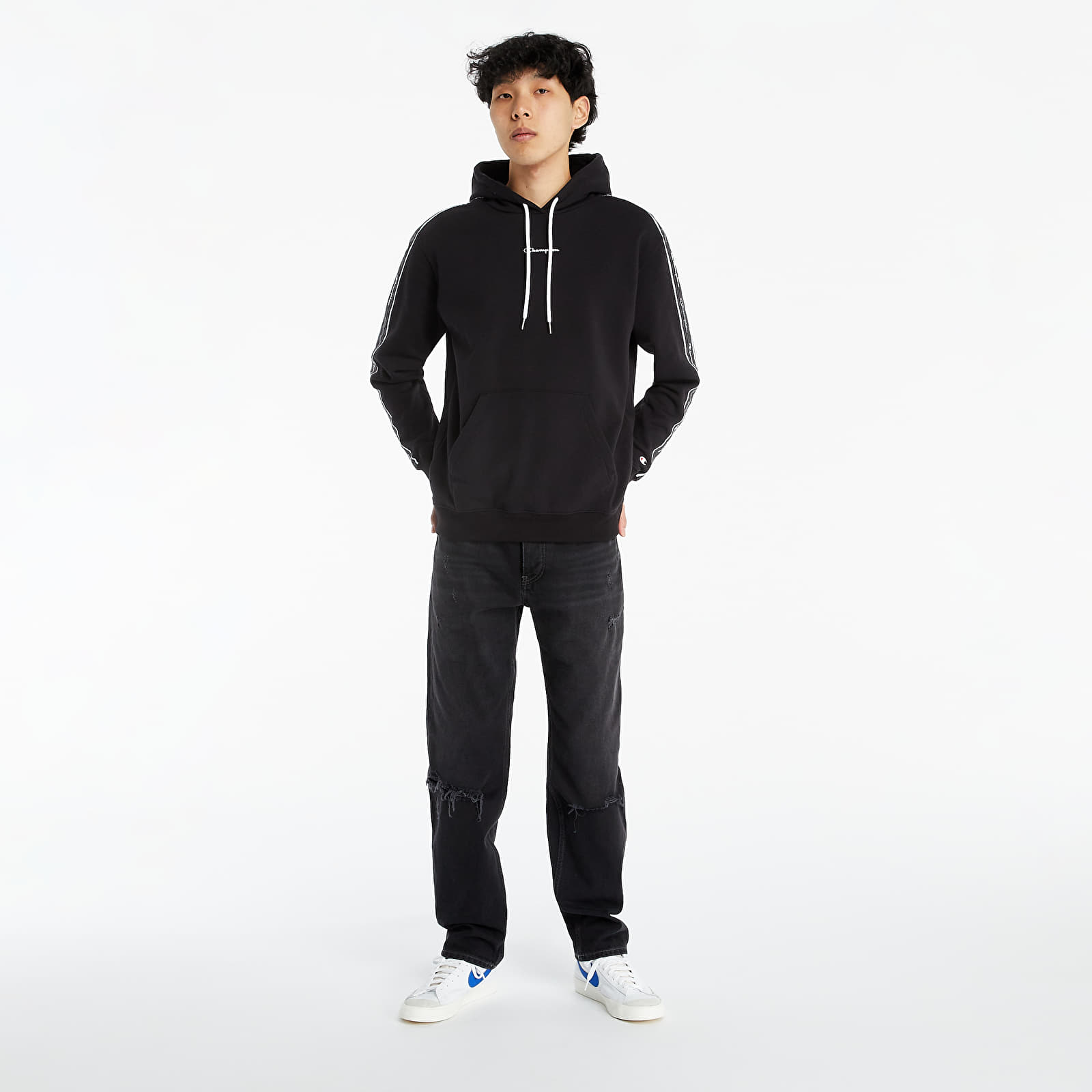 Kapucnis pulóverek és pulcsik Champion Legacy American Tape Hooded Sweatshirt Nbk
