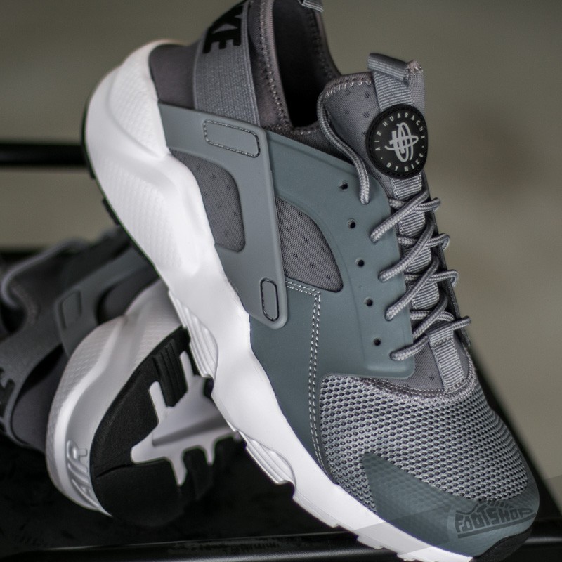 Scarpe uomo Nike Air Huarache Run Ultra Cool Grey/ Black-White