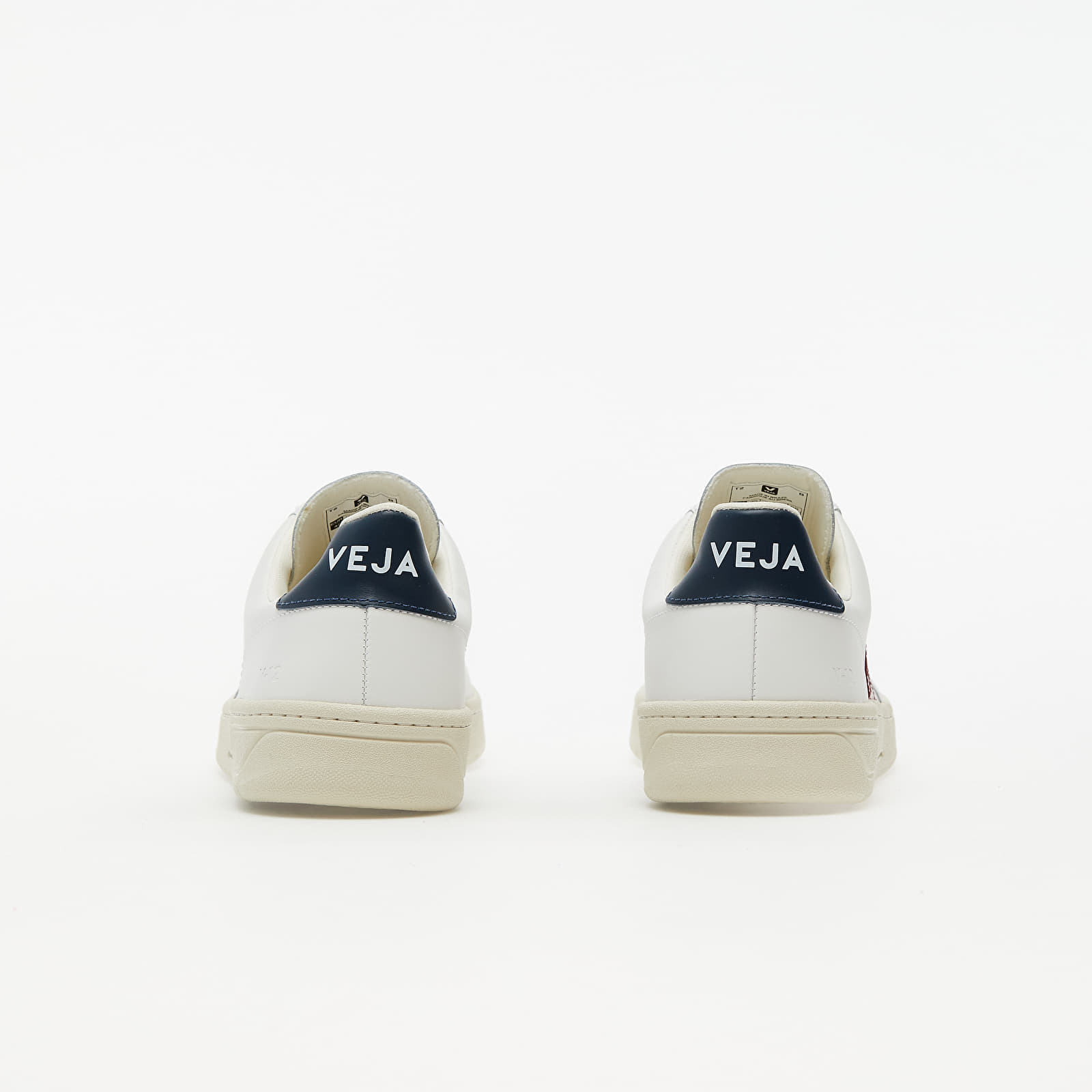 Muške tenisice Veja V-12 Leather White Marsala Nautico