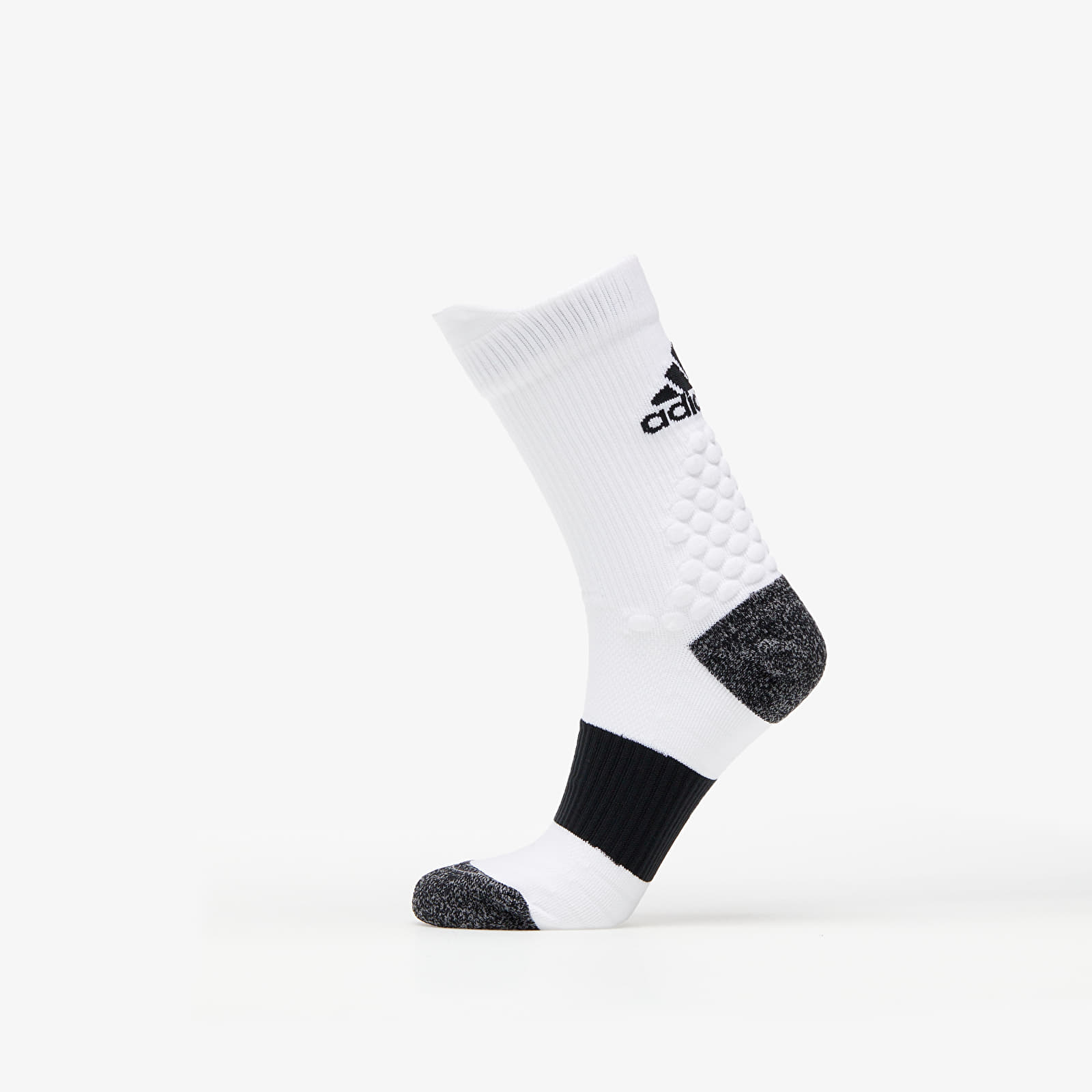 Ponožky adidas Ultraboost 21 Aeroready Crew Socks White/ Black/ Solar Yellow