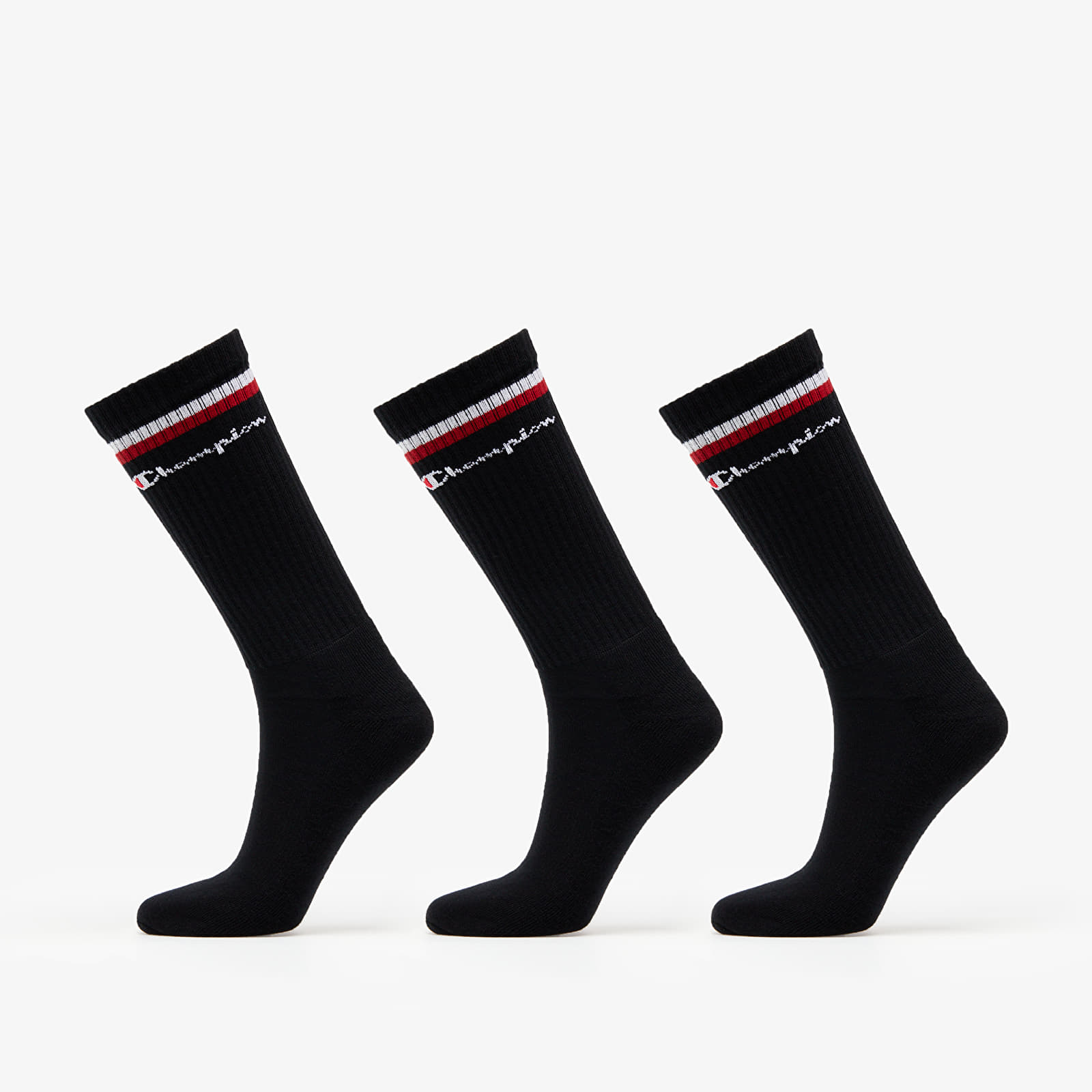 Ponožky Champion Socks 3-Pack Black