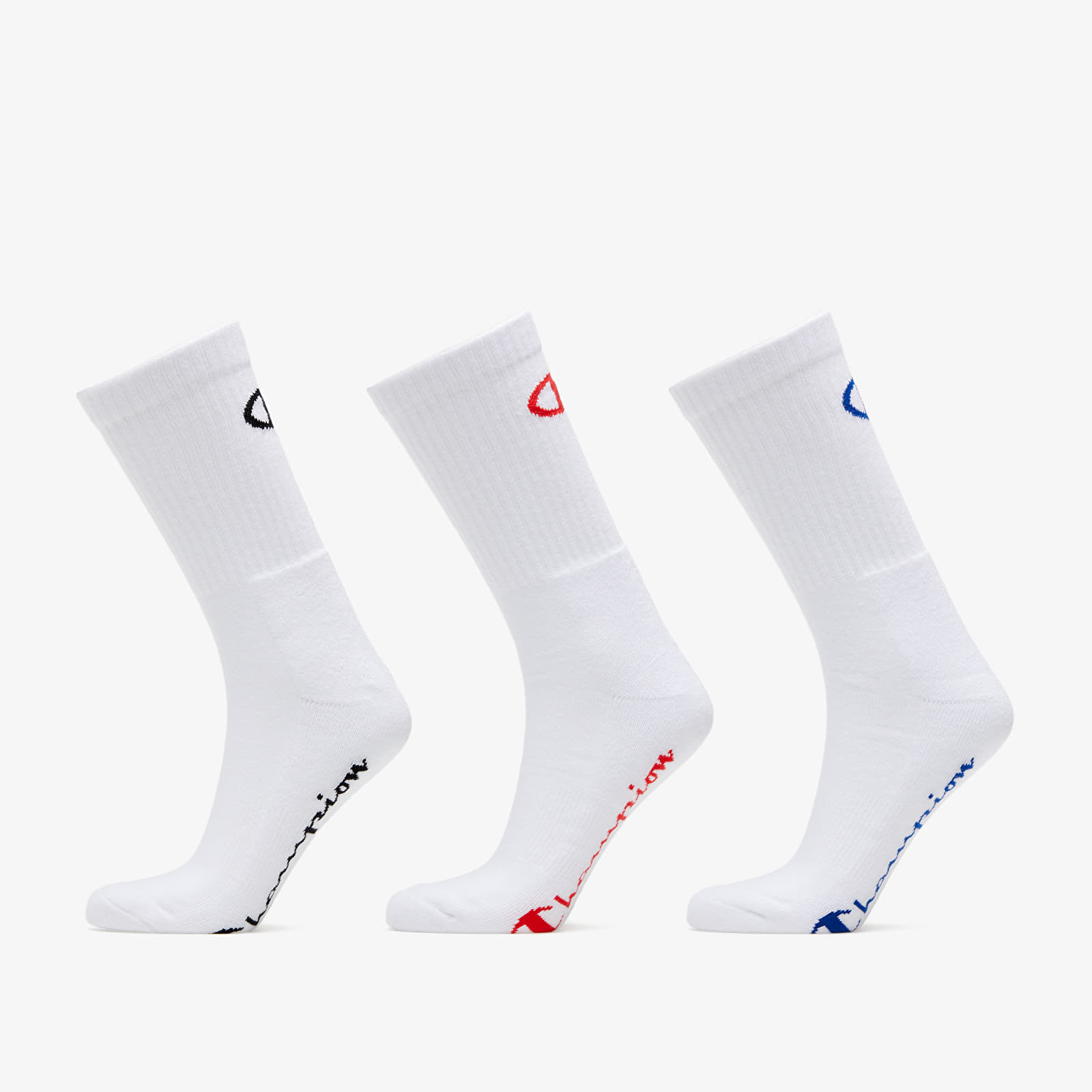 Bežné ponožky Champion 3-Pack Socks High White