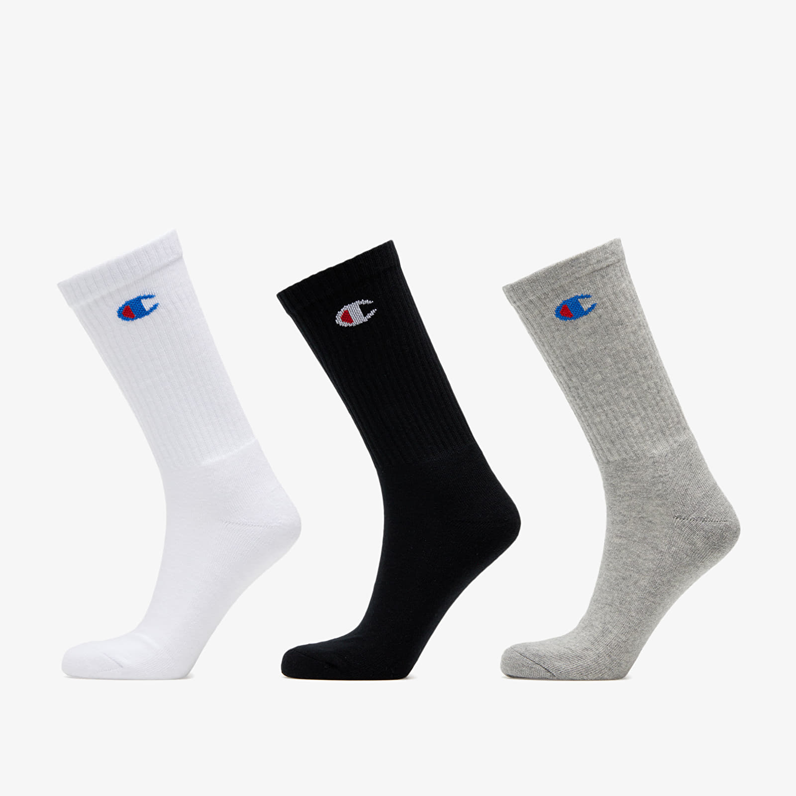 Ponožky Champion 3-Pack Socks Black/ White/ Grey