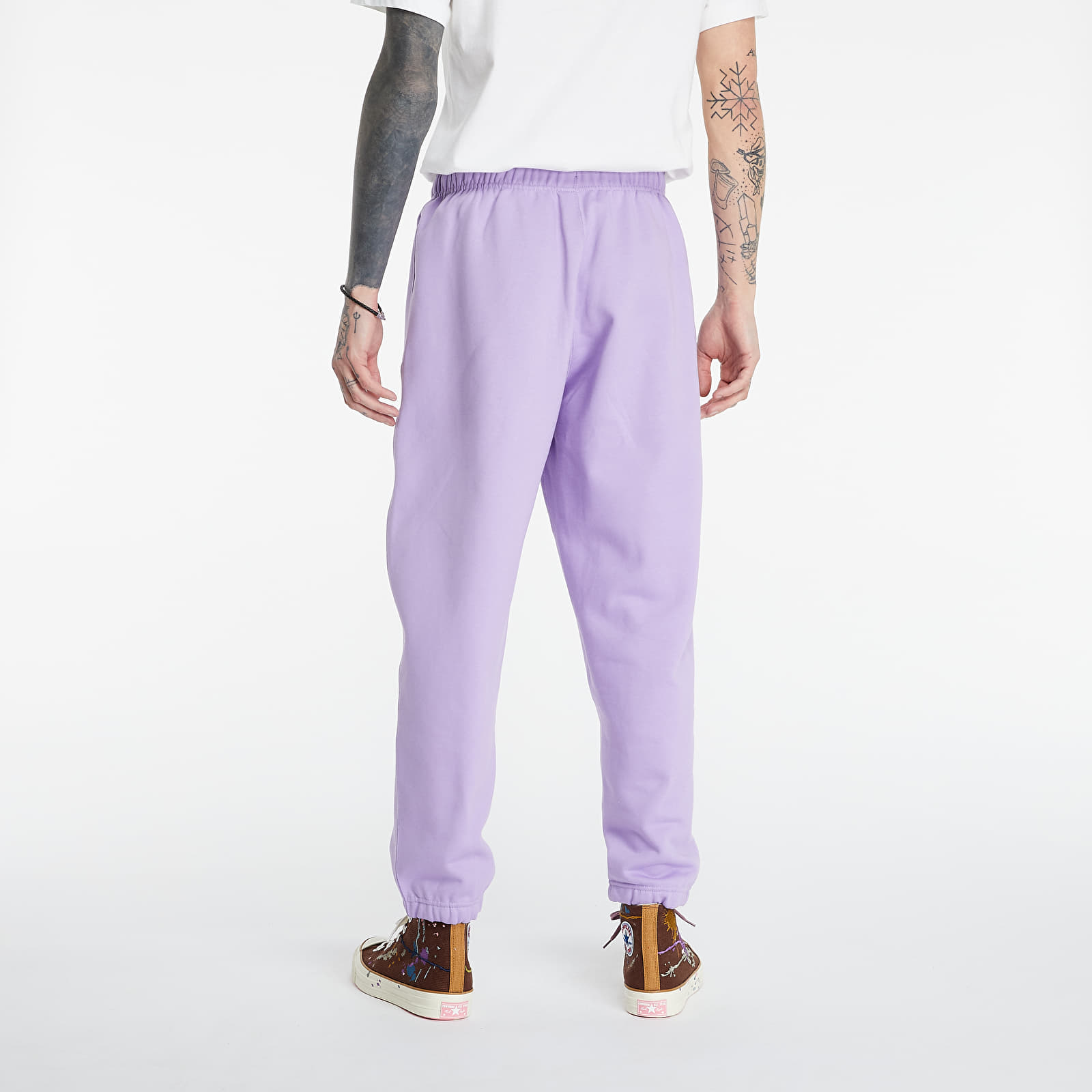 Pantalones NikeLab Fleece Pants Urban Lilac/ White