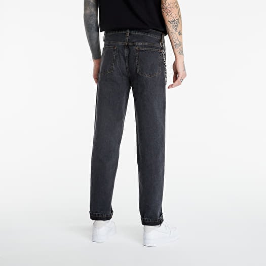 Jeans noir delave best sale