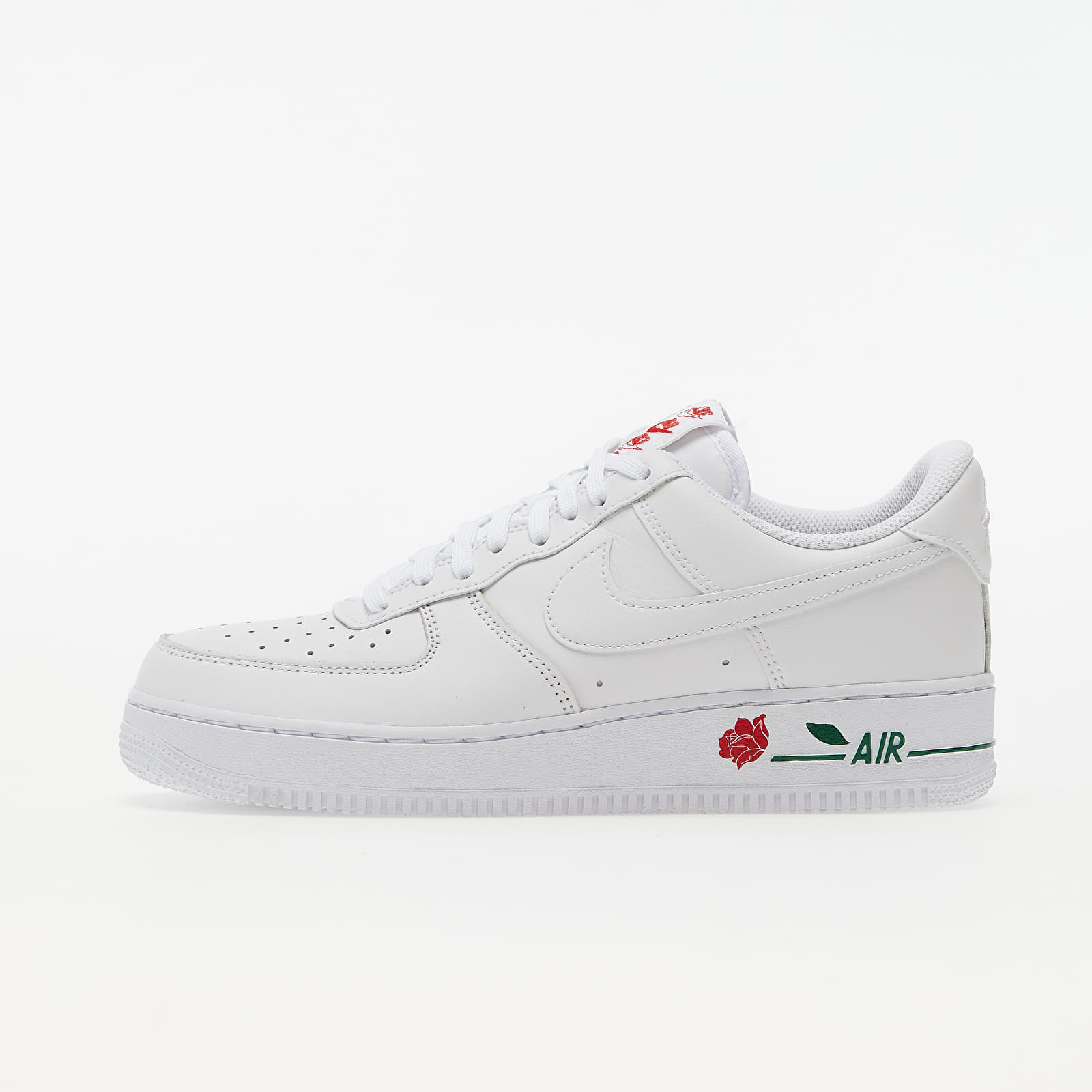 Sko til mænd Nike Air Force 1 '07 LX White/ White-University Red-Pine Green