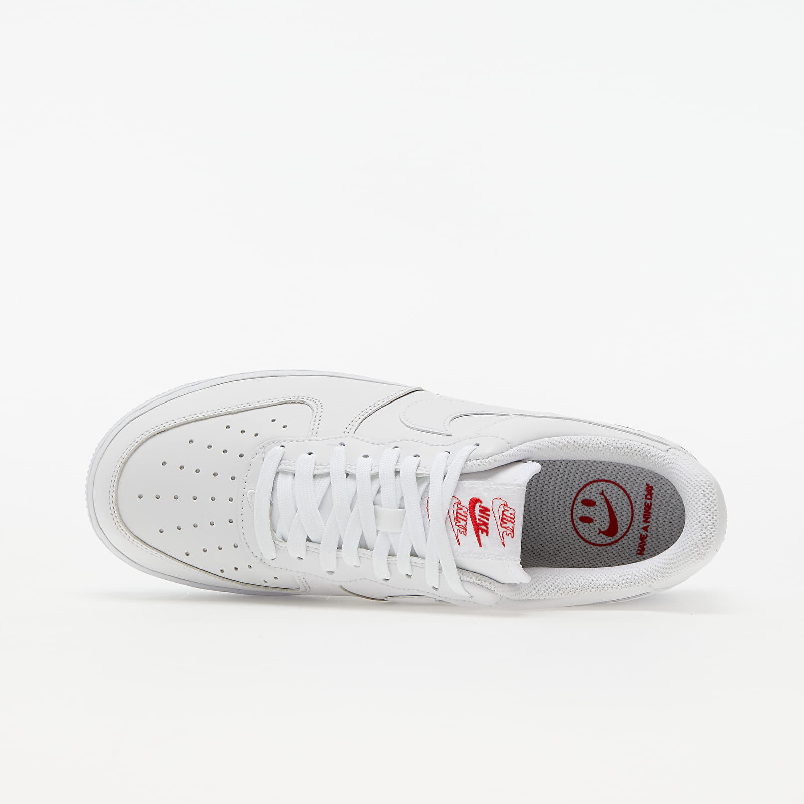 Sko til mænd Nike Air Force 1 '07 LX White/ White-University Red-Pine Green