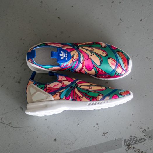 adidas ZX Flux ADV Smooth Slip On Labblu Owhite Labblu Footshop